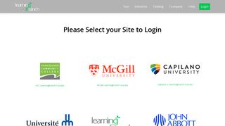 Login – LearningBranch - Assessment and Training LMS