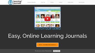The Easy Online Learning Journals System