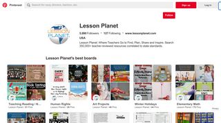 Lesson Planet (lessonplanet) on Pinterest