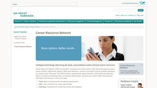 Career Resource Network | Lee Hecht Harrison Vietnam