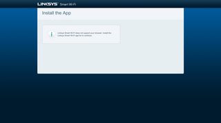 Linksys Smart Wi-Fi