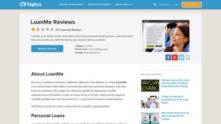LoanMe Reviews - Is it a Scam or Legit? - HighYa