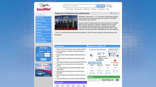 LocalNet Start Page