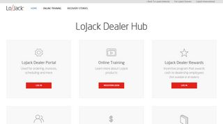 LoJack Dealer Hub - LoJack