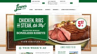 Lowes Foods: The best deals. On the best groceries. From the best ...