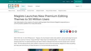Magisto Launches New Premium Editing Themes to 50 Million Users
