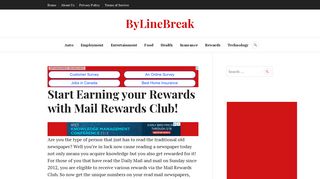 www.mailrewardsclub.mailonline.co.uk/: Mail Rewards Club_Start ...