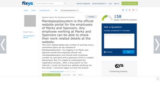 SOLVED: Mandspeoplesystem is the official website portal - Fixya