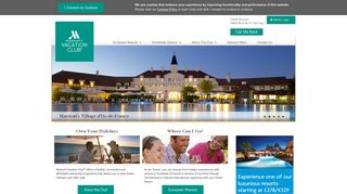 Marriott Vacation Club® E.U. | Official European Site