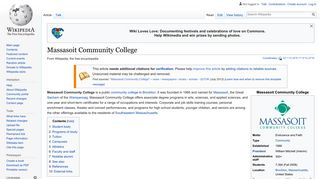 Massasoit Community College - Wikipedia