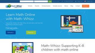 Math-Whizz: Learn Math Online | Whizz Education