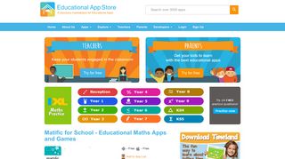 Matific for School - Educational Maths Apps and Games Review ...