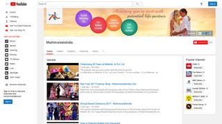 MatrimonialsIndia - YouTube