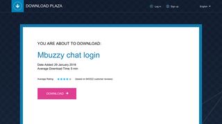 Mbuzzy chat login