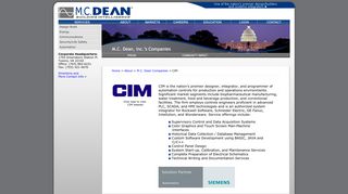 M.C. Dean, Inc.'s Companies