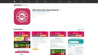 MD Lottery-My Lottery Rewards on the App Store - iTunes - Apple
