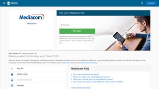 Mediacom: Login, Bill Pay, Customer Service and Care Sign-In - Doxo