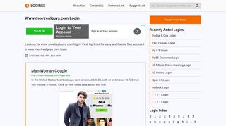 Www.meetrealguys.com Login