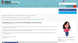 MeetRealGuys.com - Free Profile & Messaging at ... - Totally Free Stuff