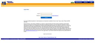 Merchant e-Solutions - Login Page