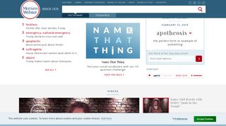 Dictionary by Merriam-Webster: America's most-trusted online ...
