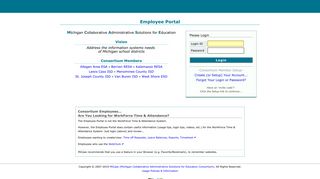 Login .:. MiCase Employee Portal