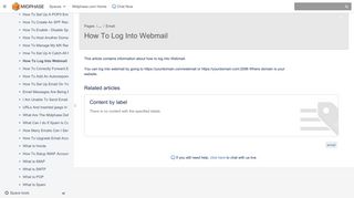 How To Log Into Webmail - Midphase - Midphase Knowledgebase