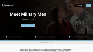 Meet Military Men at MilitaryCupid.com