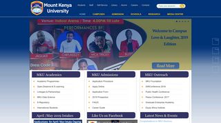 Student portal - Mount Kenya University