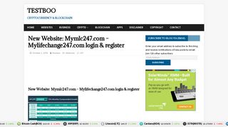 New Website: Mymlc247.com - Mylifechange247.com login & register