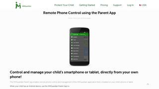 Remote Phone Control using the Parent App – MMGuardian