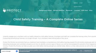 Child Safety Training Online Program | Protect My Ministry - Church ...