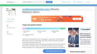Access mobilizemyministry.com. Ministry Mobilizer Admin