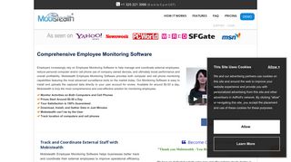 Employee Monitoring Software, Monitor Employees - Mobistealth