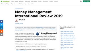 Money Management International Review - NerdWallet