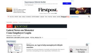 Monster Com Employer Login | Latest News on Monster Com ...