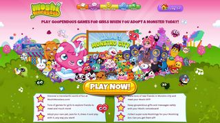 Welcome back to Moshi Monsters | Home