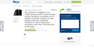 SOLVED: My problem is logged in my moshi account and it - Fixya