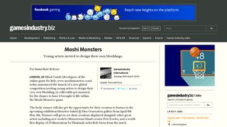 Moshi Monsters | GamesIndustry.biz
