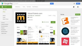 MovieTickets.com - Apps on Google Play