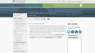 Check Account Online · MPL