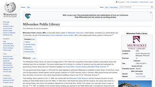 Milwaukee Public Library - Wikipedia
