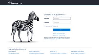 Investec Online | Log in