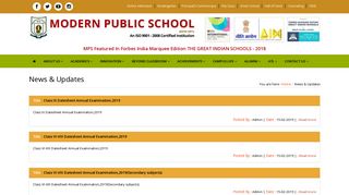 Read All - :: Welcome : Modern Public School :: Powered By Redox ...