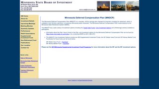 Minnesota State Board of Investment | MN Deferred Compensation Plan