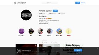 Minarti Azrika (@minarti_azrika) • Instagram photos and videos