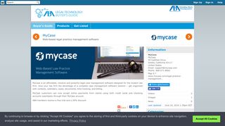 MyCase - ABA Legal Technology Buyers Guide