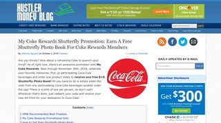 My Coke Rewards Shutterfly Promotion: Earn A Free Shutterfly Photo ...