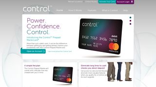 The Control™ Prepaid Mastercard