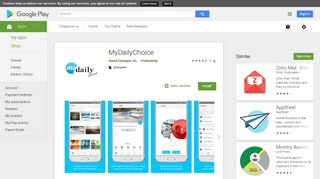 MyDailyChoice - Apps on Google Play